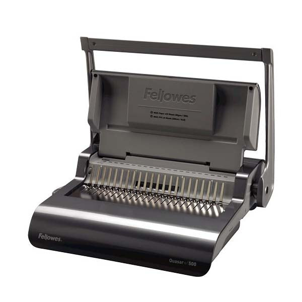 Fellowes Quasar™+ 500 Manual Comb Binding Machine